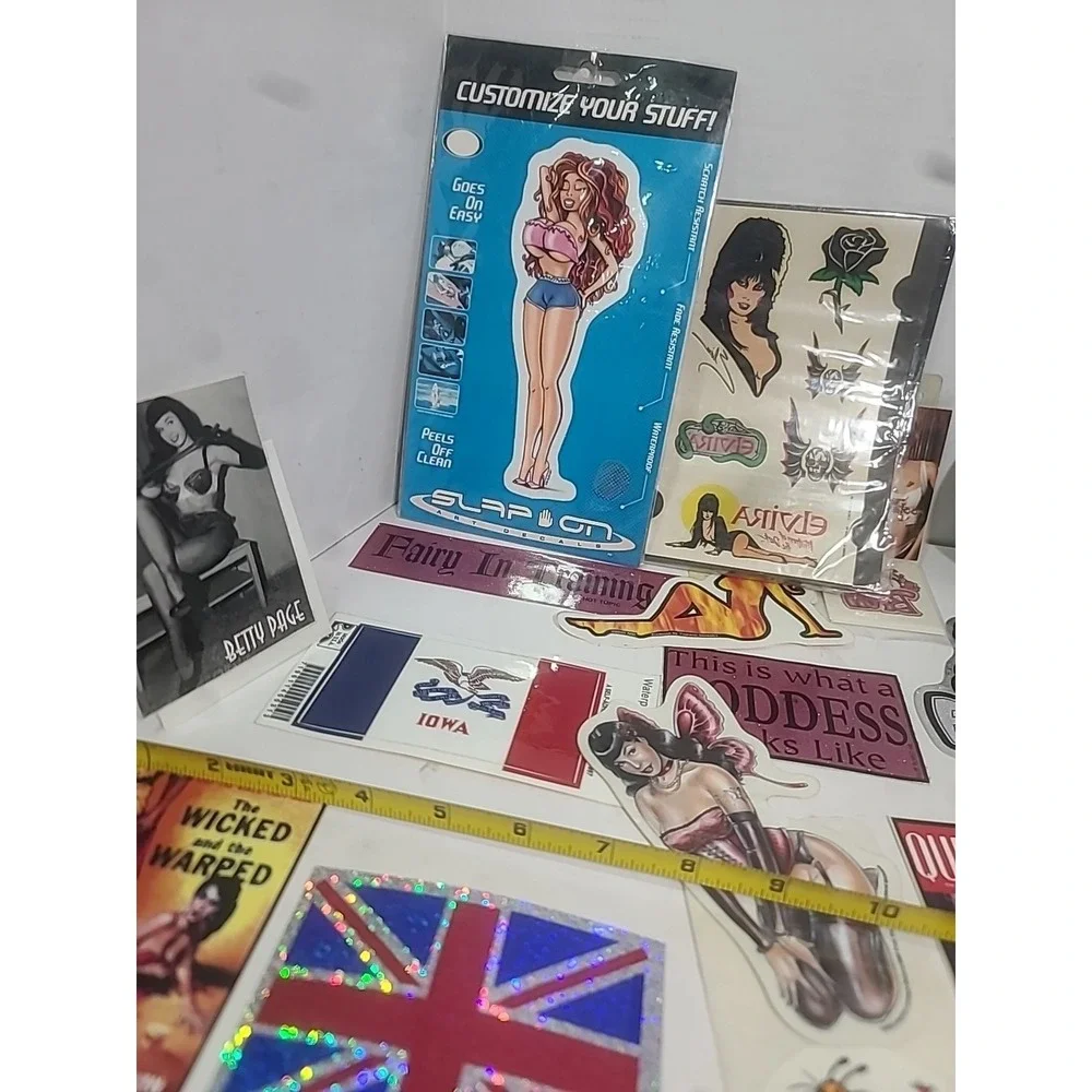 Adult 18+ Sticker Collection Lot of 20 Some From Hot Topic Spencers
